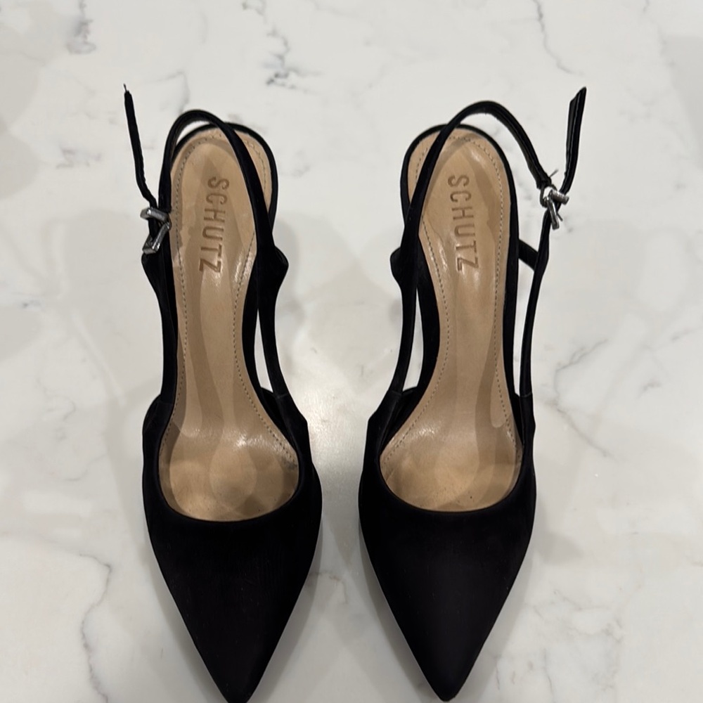 Schutz Black Women's Shoes